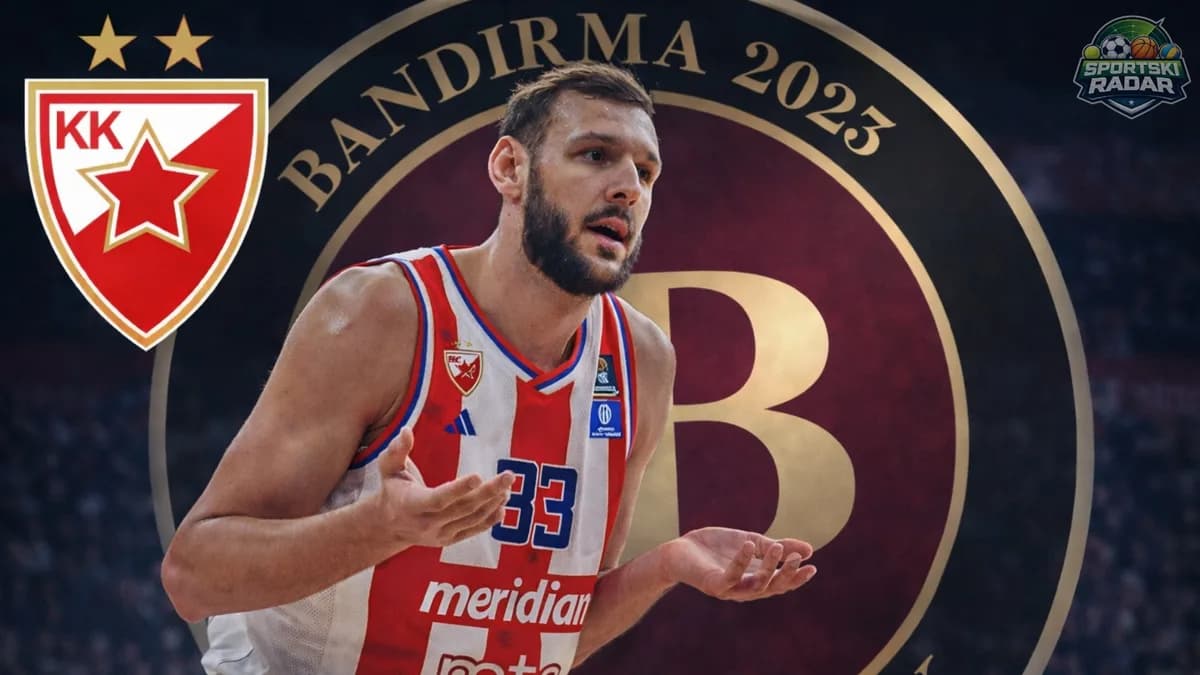 Uroš Plavšić na pozajmici u Turskoj – centar Zvezde sezonu završava u Bordou