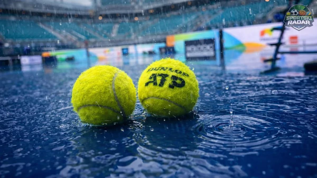 Kiša potpuno paralisala Masters u Majamiju: Svi mečevi odloženi za četvrtak