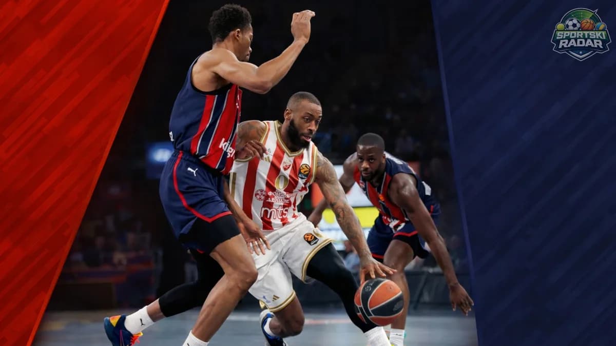 Crveno-beli slavili u Španiji: Zvezda bolja od Baskonije nakon drame