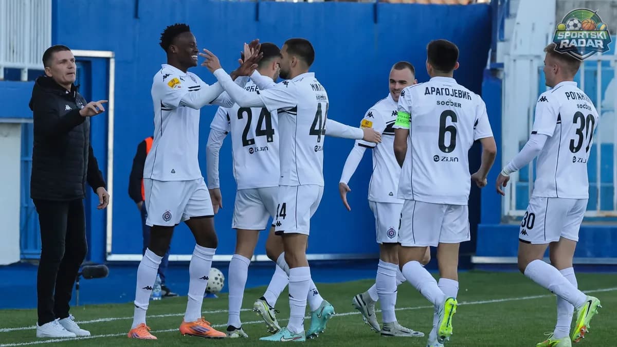 Crno-beli savladali Novi Pazar 3:2 u 30. kolu Superlige