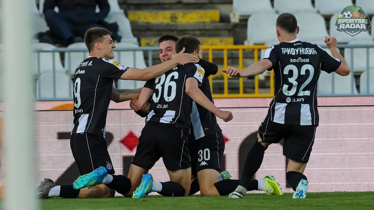 Pobeda Partizana za drugo mesto u Superligi