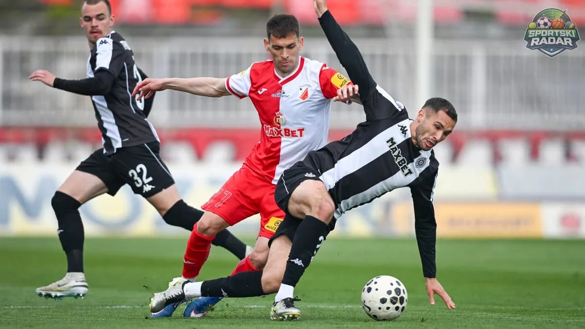 Bez golova u Humskoj: Partizan sa igračem manje sačuvao bod protiv Vojvodine