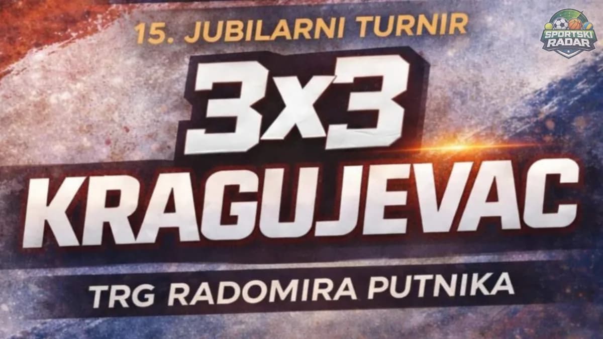 Spektakl u Kragujevcu: Jubilarni 3x3 turnir sa nagradnim fondom od 240.000 dinara!