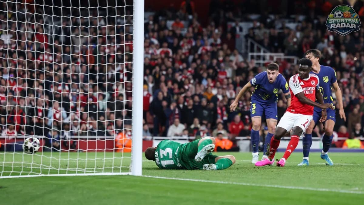 Arsenal u finalu Lige šampiona! Saka srušio Atletiko i odveo Tobdžije na korak od istorije