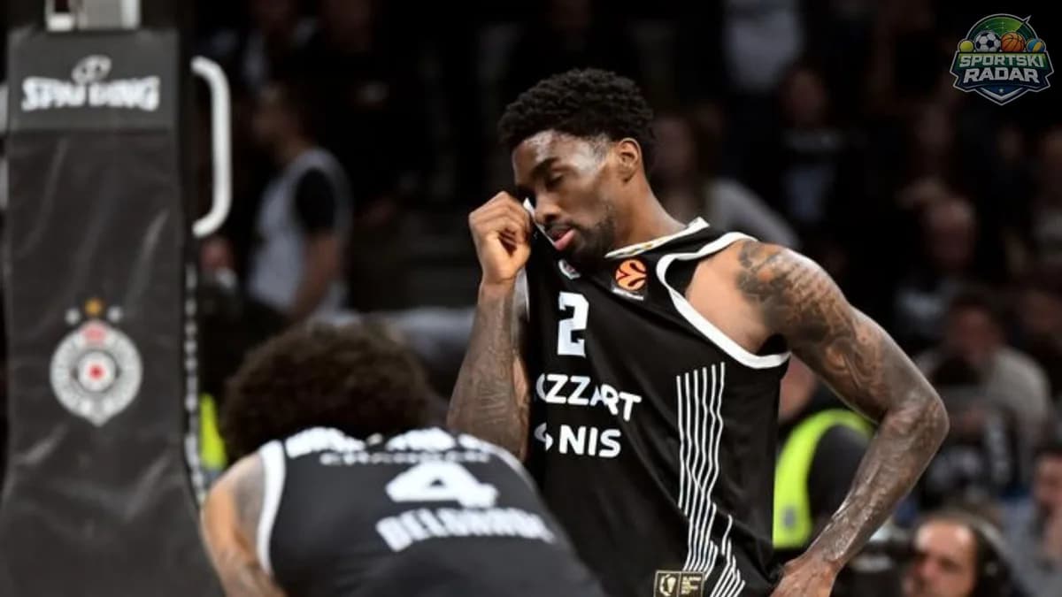 Veliki problem za Partizan: Šejk Milton završio sezonu zbog povrede kolena