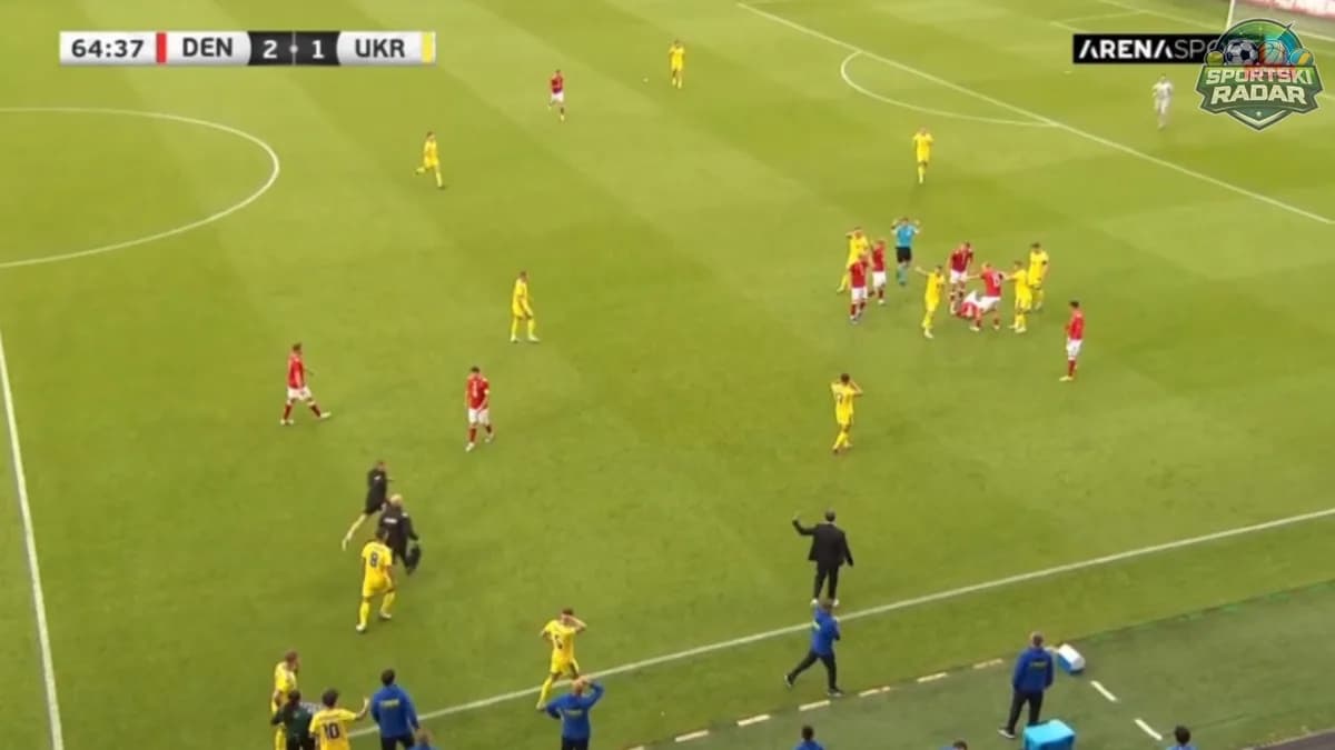 DRAMA U DANSKOJ: Eriksen se srušio usred utakmice!