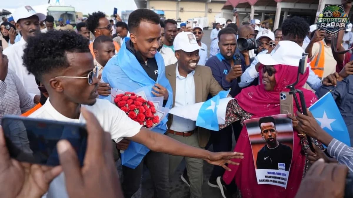 Omar Artan dočekan kao heroj: Somalija stala uz sudiju kome je zabranjen ulazak u SAD