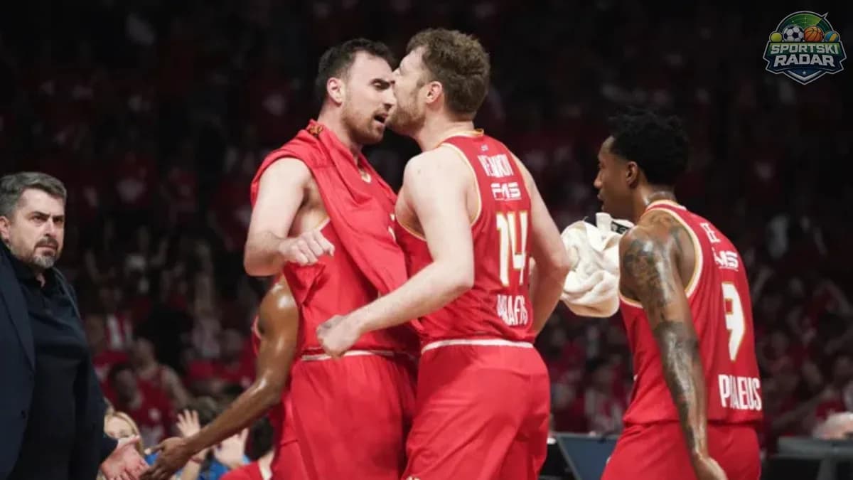 Olimpijakos je šampion Grčke! Milutinov i društvo srušili Panatinaikos u finalu