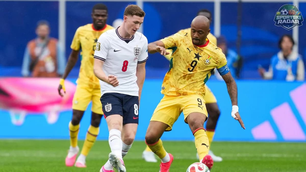 Engleska razočarala, Gana izdržala nalete i osvojila veliki bod
