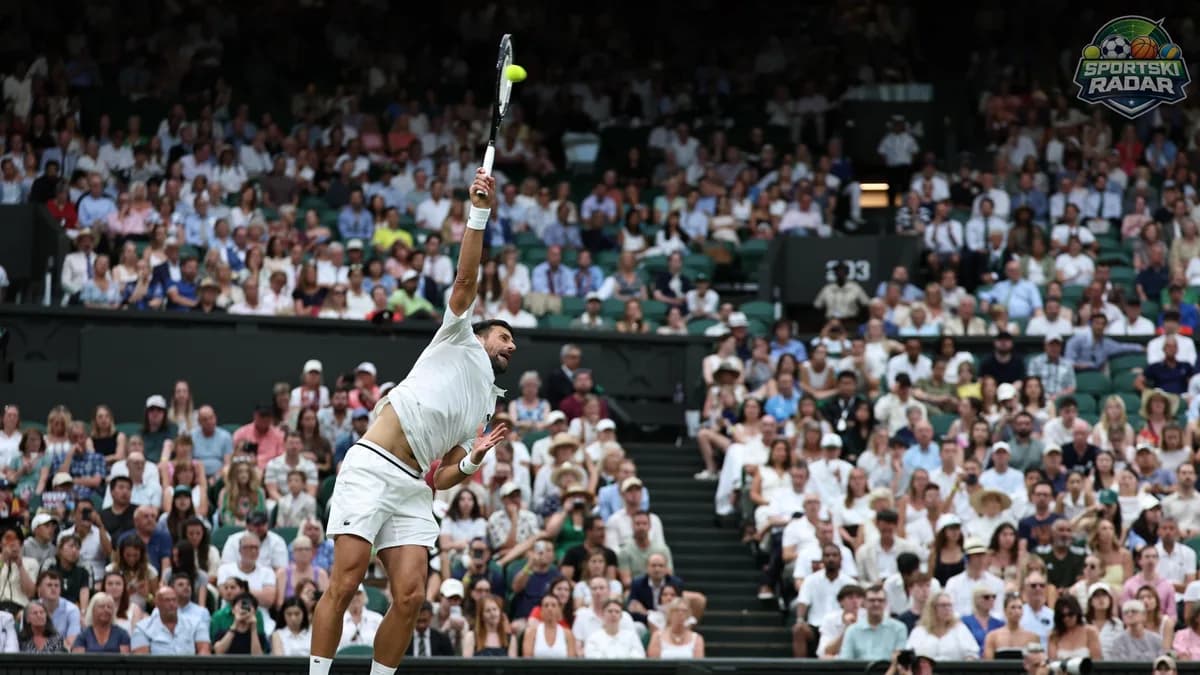 Novak rutinski preko Cicipasa do trećeg kola Vimbldona