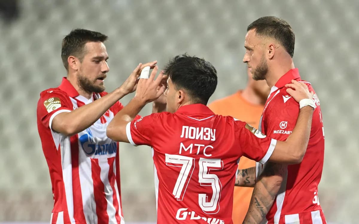 Zvezda bez problema protiv Radničkog, Arnautović sa golom i asistencijom
