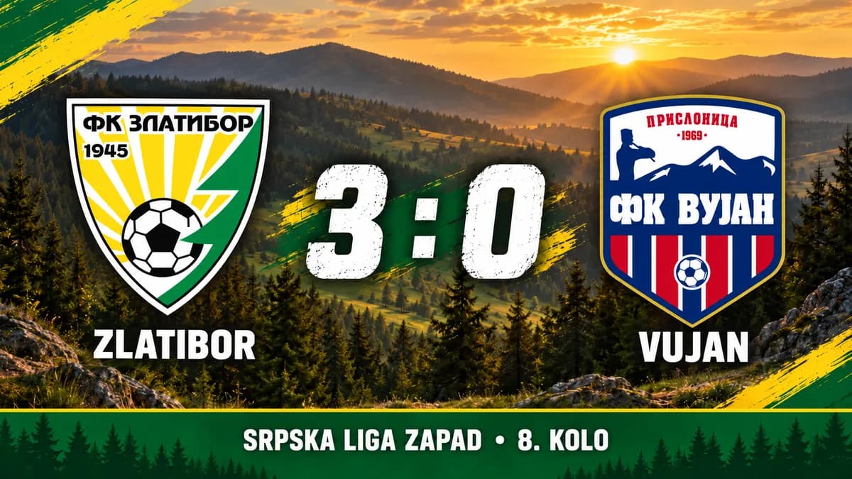 Zlatibor ubedljiv protiv Vujana