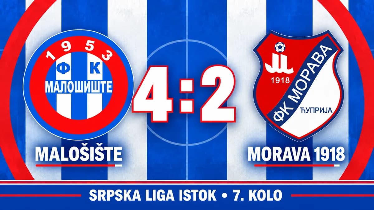Malošište okrenulo Moravu: Nikolić (17) junak velikog trijumfa