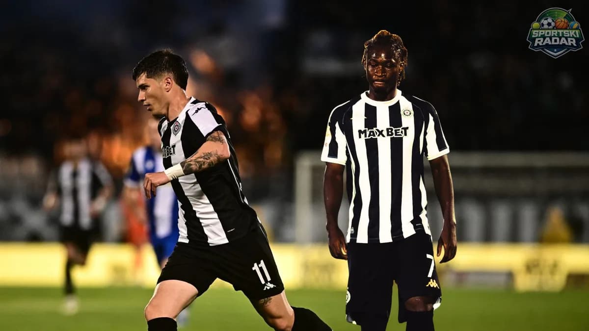 Novi problemi za Partizan: Vukotić i Traore van terena zbog povreda