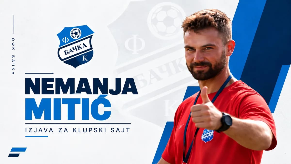 Mitić pred Mladost APA: „Moramo da budemo fokusirani svih 90 minuta“