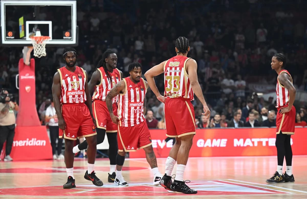 Crvena zvezda ponovo poražena u Areni: Hapoel slavio sa 81:80