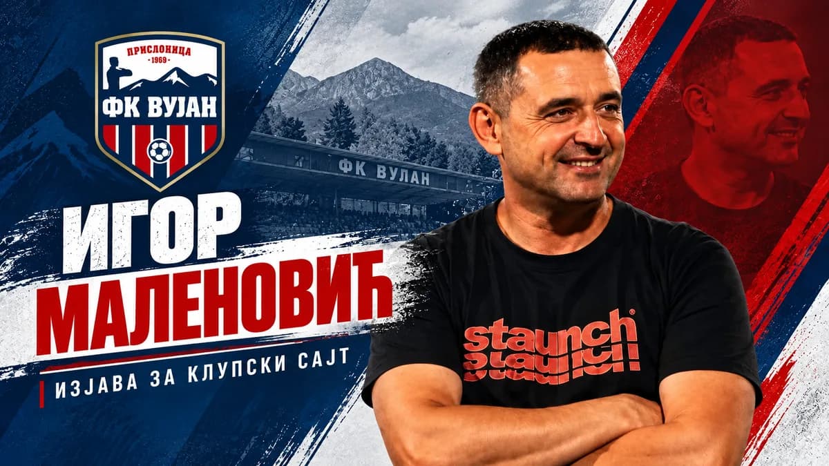 Malenović pred Radnički: „Vidimo svoje šanse i verujemo da možemo da ostanemo neporaženi“