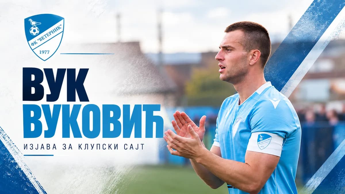 Vuković pred Železničar: „Ozbiljan ispit da pokažemo da možemo sa svima da se nosimo“