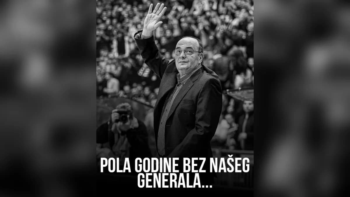 ŠEST MESECI BEZ VEČNOG GENERALA: Sećanje na Duška Vujoševića, oca crno-bele porodice i simbola neuništivog duha!