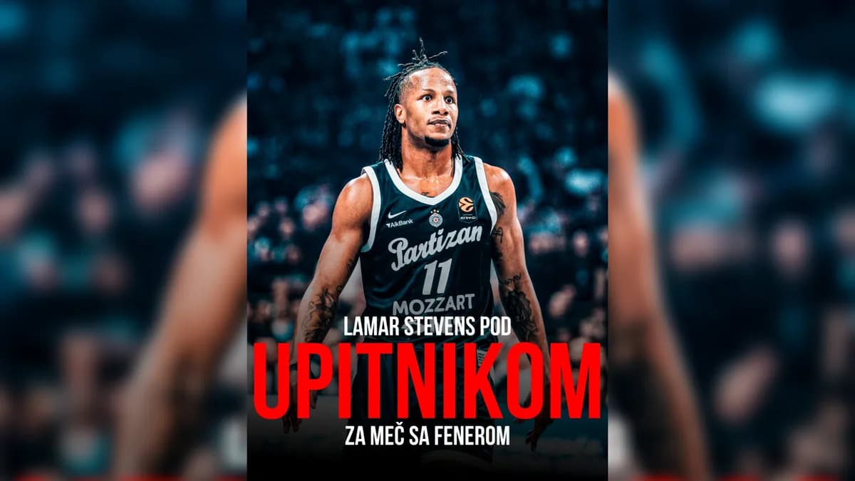 KADROVSKI KOŠMAR PRED ISTANBUL: Lamar Stivens pod velikim znakom pitanja za meč sa Fenerbahčeom!