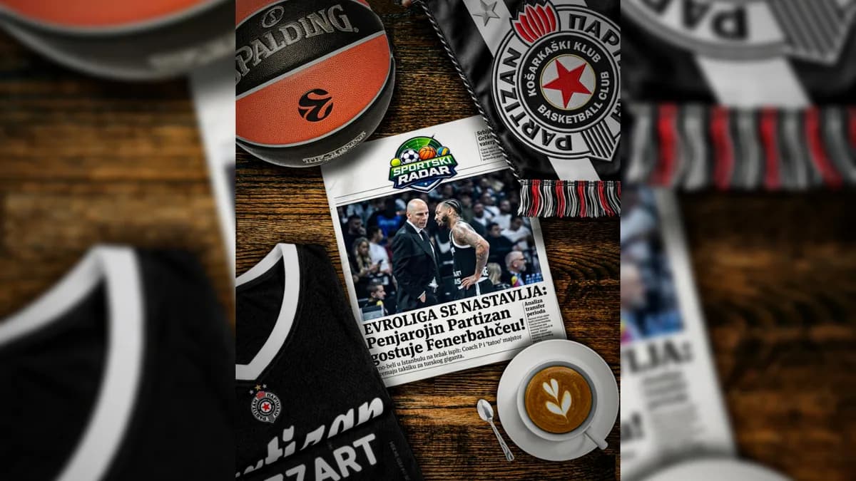 EVROLIGA SE NASTAVLJA: Penjarojin Partizan gostuje Fenerbahčeu!