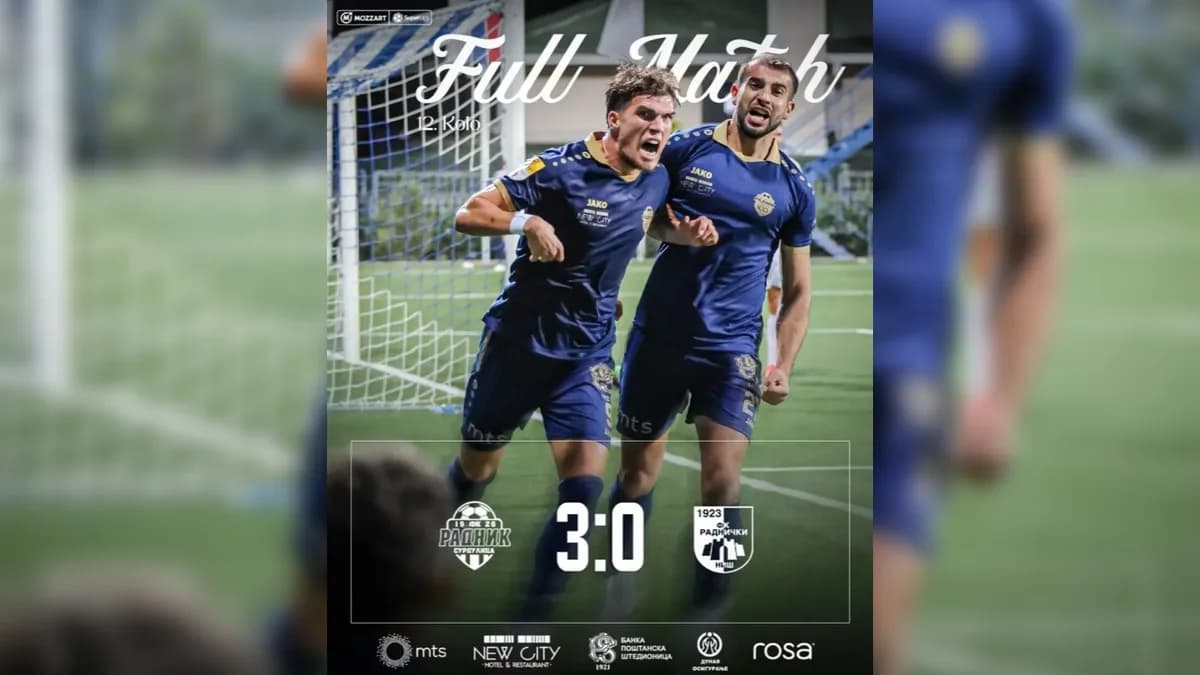 JUŽNJAČKI DERBI PRIPAO SURDULICI: Radnik ubedljivo savladao Radnički i sačuvao tri boda kod kuće!