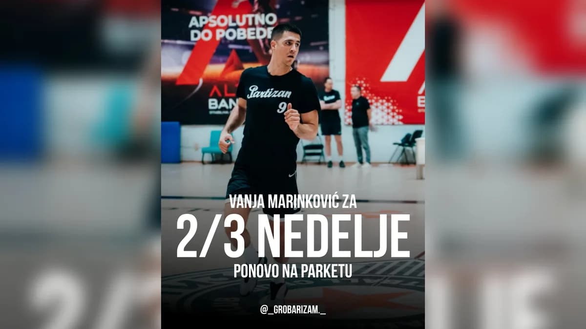 PENJAROJA POTVRDIO SJAJNE VESTI: Poznato kada se kapiten Vanja Marinković vraća na parket!