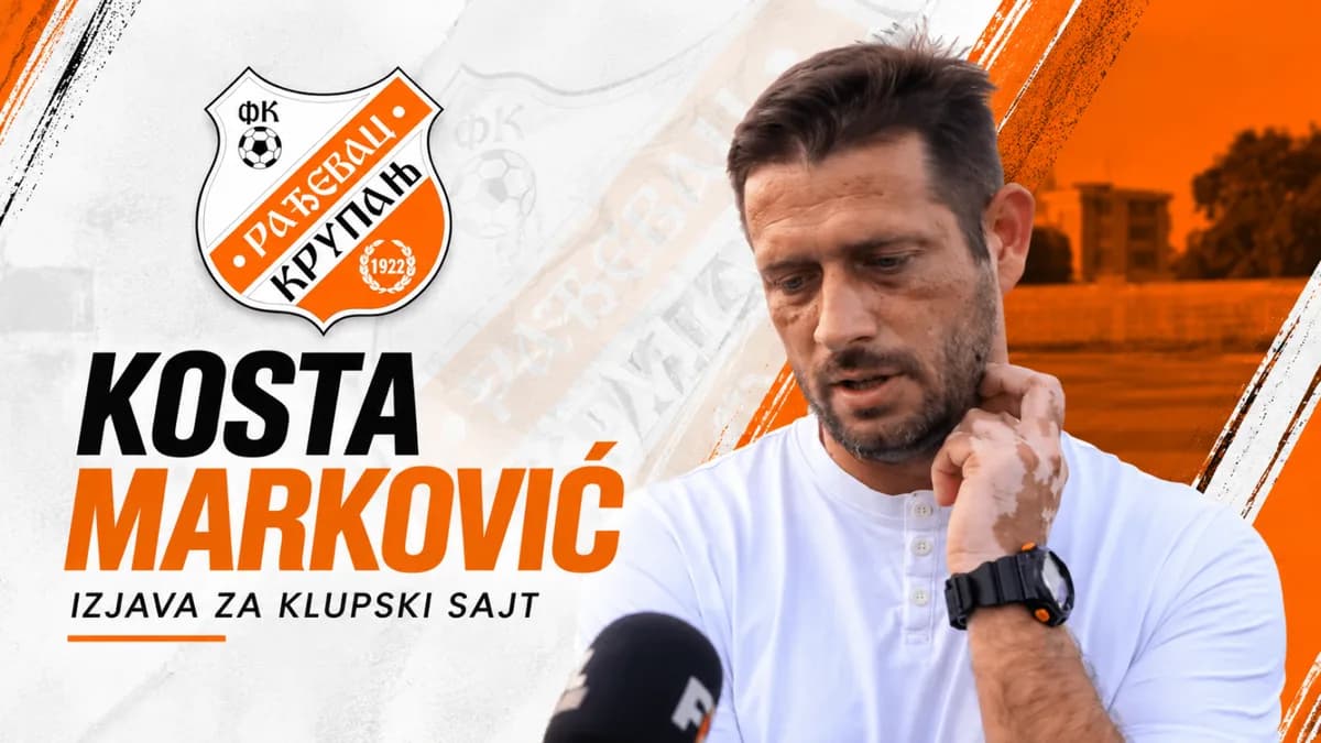 Marković pred gostovanje FAP-u: „Čeka nas najteže gostovanje u ligi, ali ne idemo spuštenog garda“