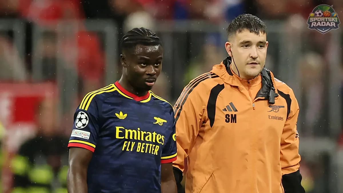 VELIKI UDARAC ZA ARSENAL: Saki preti pauza do osam nedelja, mogao bi da propusti deset utakmica!