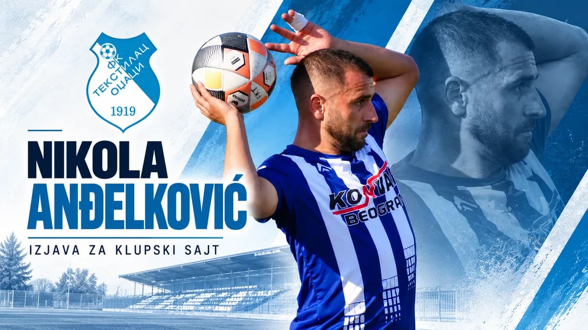 Anđelković pred Vrbas: „Vreme je da popravimo rezultate, verujem da će nam novi trener pomoći“