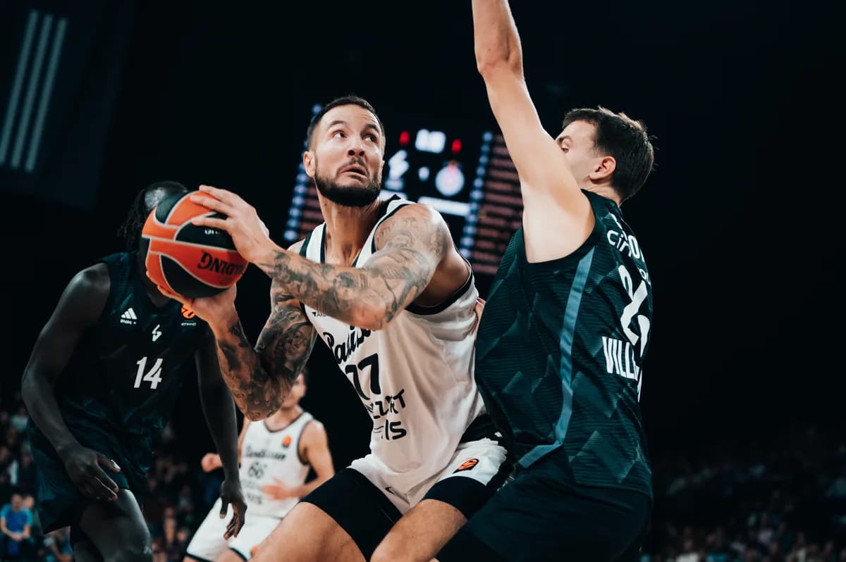 ŠOK U LIONU: Partizan ispustio +11, crno-beli bez poena iz igre u finišu prepustili pobedu Asvelu! — slika 8