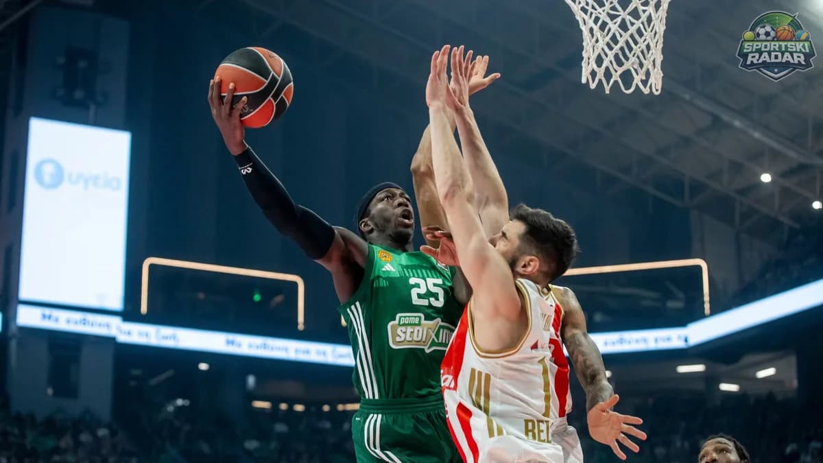 Crvena Zvezda pala protiv Panatinaikosa i skliznula na deveto mesto