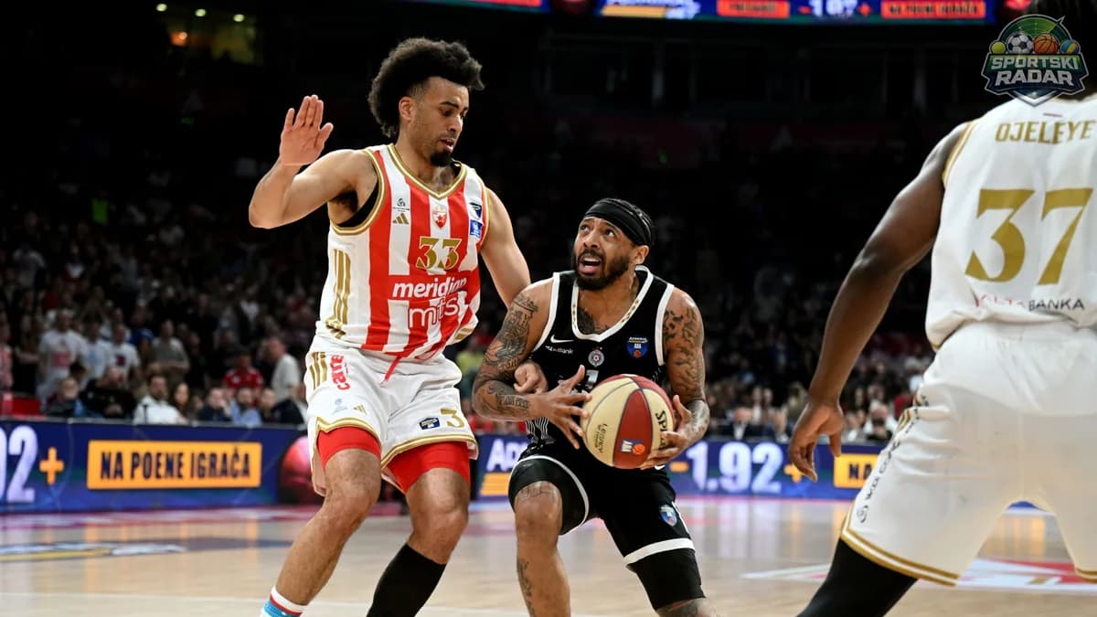 Crvena zvezda slavila u spektakularnom večitom derbiju – Dobrić i Batler presudili Partizanu