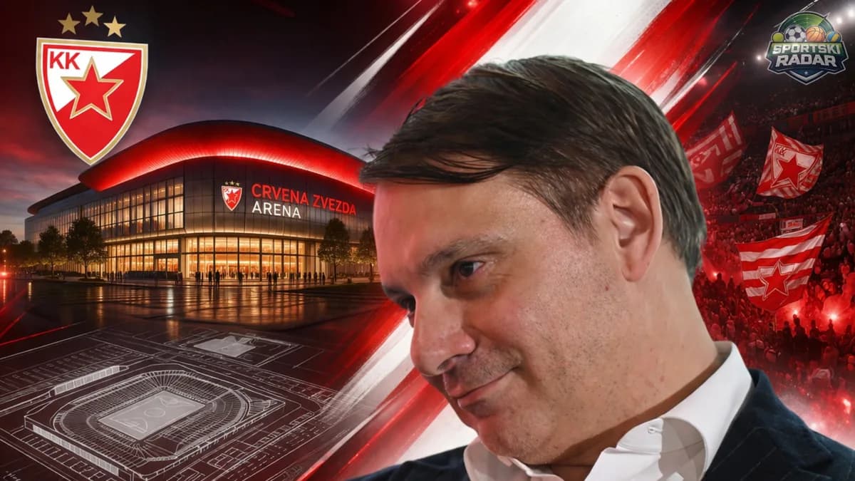 Zvezda dobija novu halu! Veliki planovi sa Malog Kalemegdana