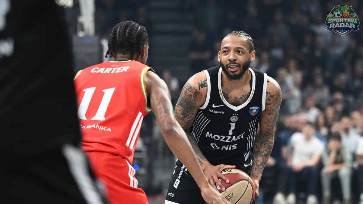Partizan poveo u ABA derbiju: Crno-beli preživeli veliki povratak Zvezde za 1:0!