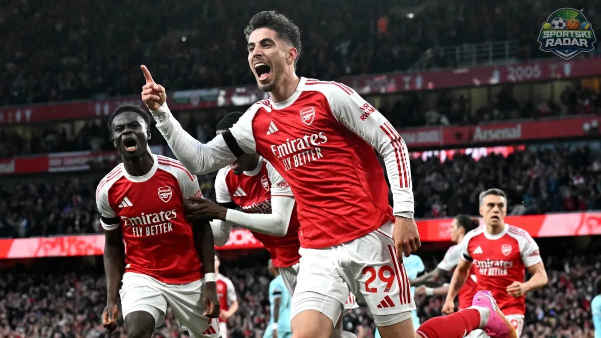 Arsenal na korak od titule: Haverc srušio Barnli, sada sve zavisi od Tobdžija!