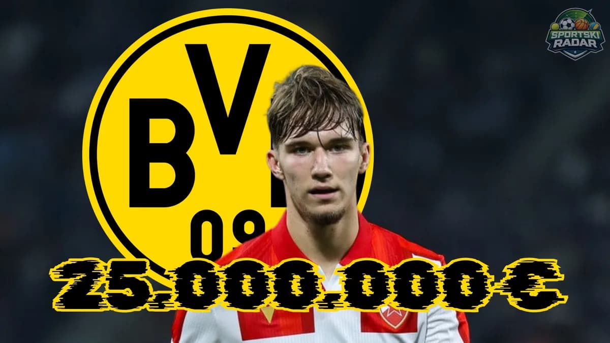 Borusija spremna da plati 25 miliona! Dortmund kreće po Zvezdin biser Vasilija Kostova