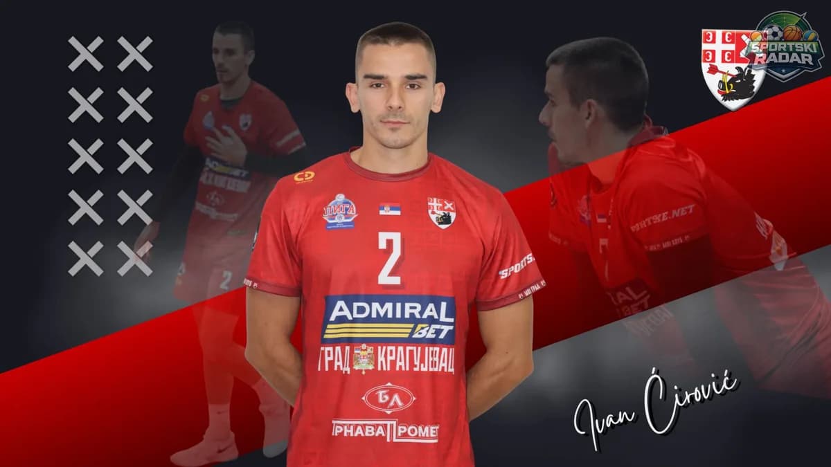 Radnički sačuvao važan deo šampionskog tima: Ivan Ćirović ostaje u Kragujevcu!
