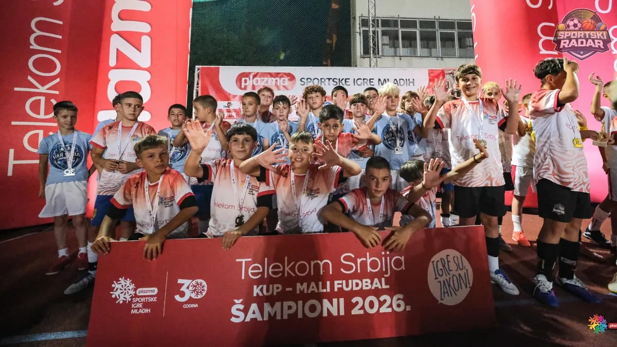 Požarevac uspešno ugostio Državno finale Plazma Sportskih igara mladih: Poznati šampioni Telekom Srbija KUP-a i Coca-Cola CUP-a