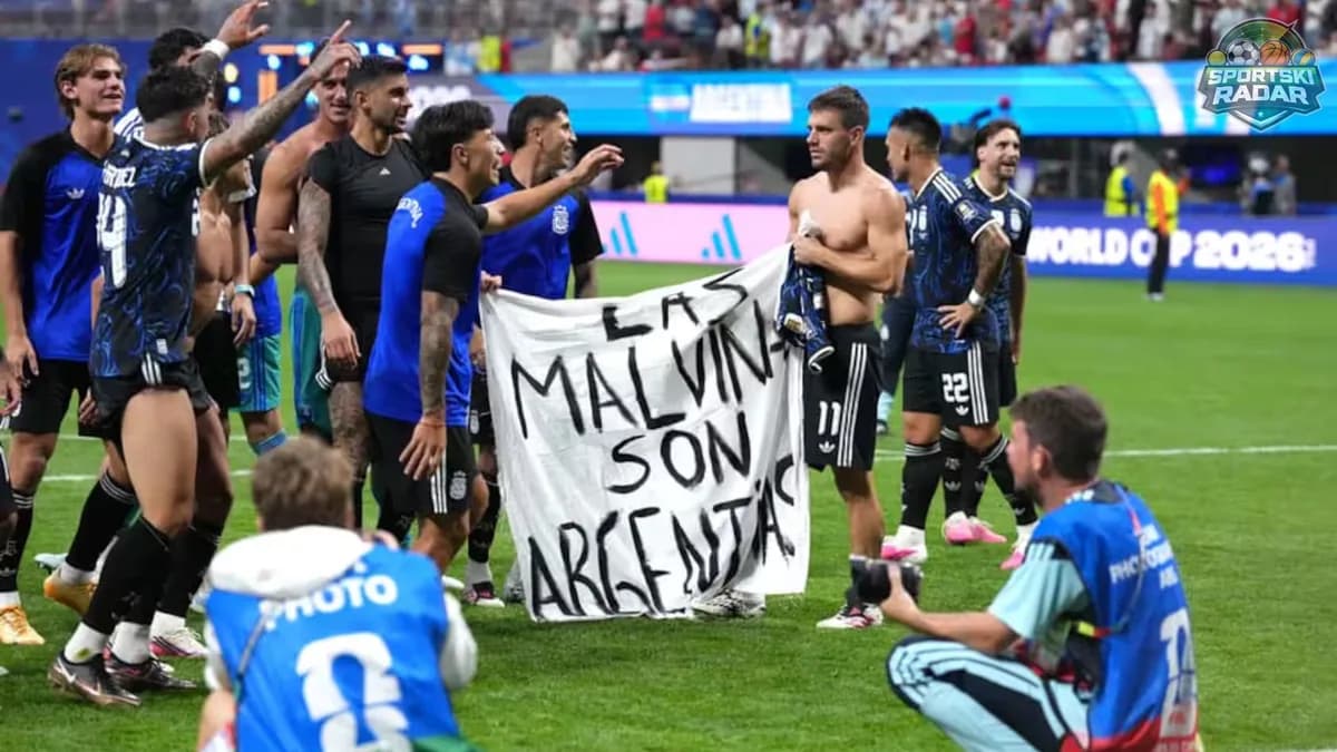 FIFA pokreće istragu protiv Argentine? Slavili pobedu uz spornu zastavu