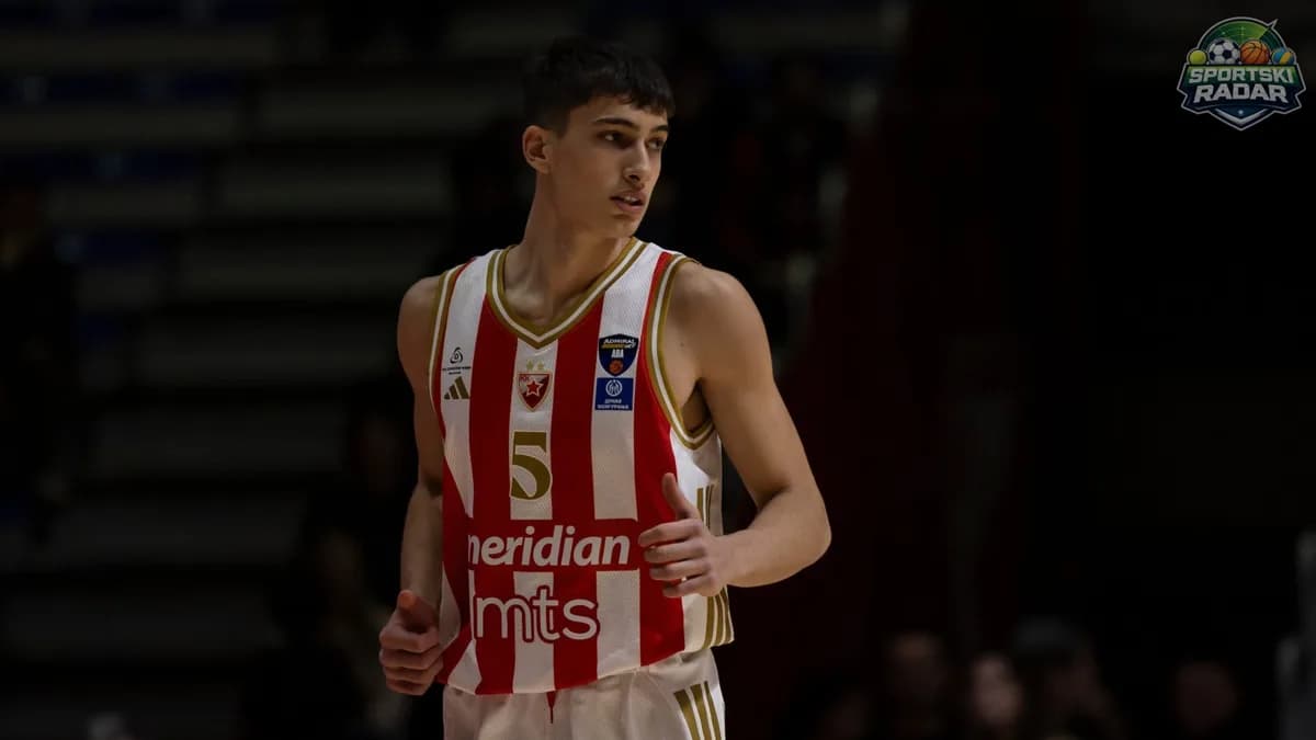 Težak peh za Crvenu zvezdu: Aleksej Nedeljković se povredio, propušta Evropsko prvenstvo