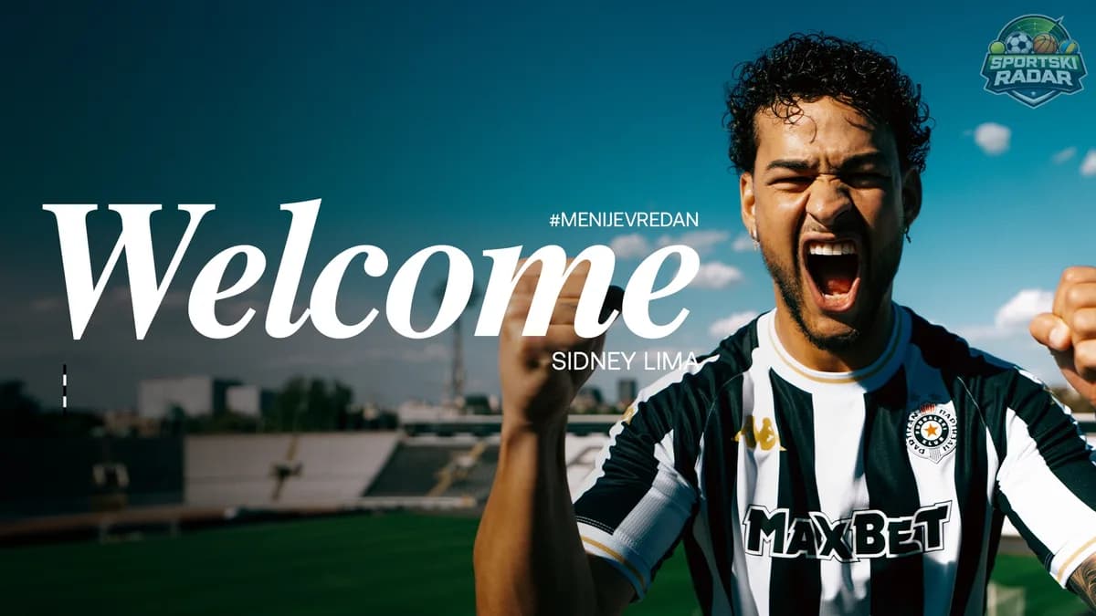 Partizan doveo brazilskog štopera: Sidni Lima novi igrač crno-belih