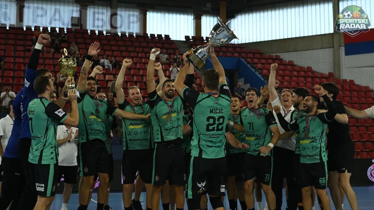 Partizan osvojio Superkup Srbije, crno-beli bolji od Dinama