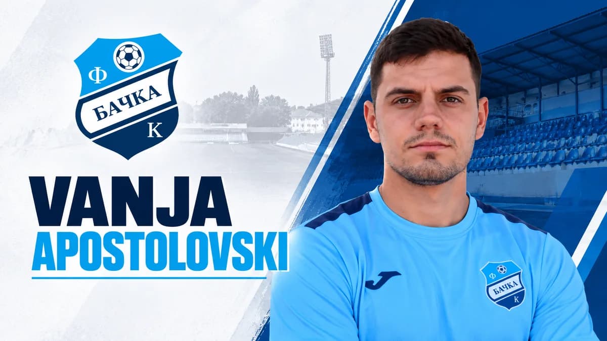 Apostolovski o Bačkoj, Vojvodini i svojim ambicijama: „Želim da pomognem da vratimo klub gde mu je mesto“