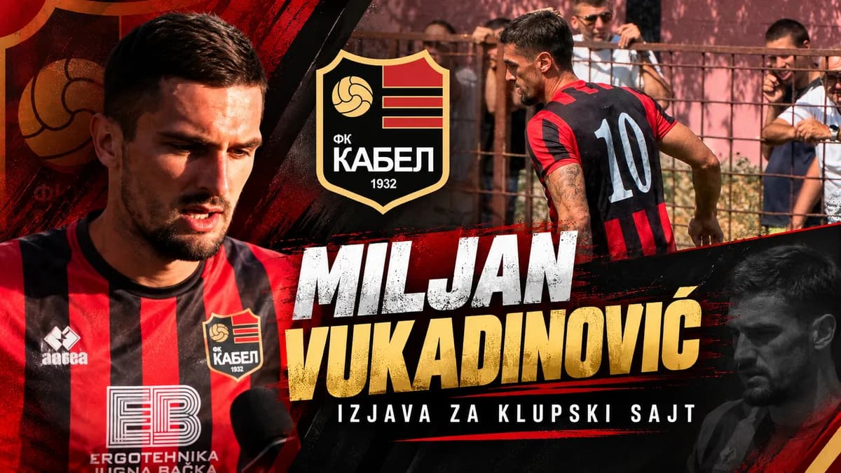Vukadinović pred duel sa Jedinstvom: „Očekujem pravu borbenu i takmičarsku utakmicu“