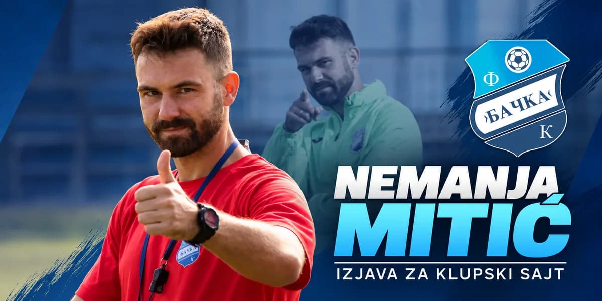 Mitić pred Slogu: „Moramo da budemo fokusirani i gladni golova“