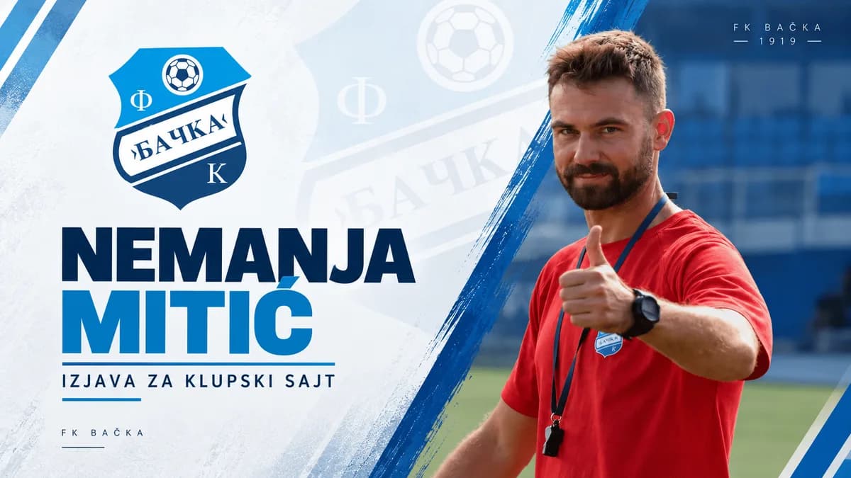 Mitić pred Hajduk iz Divoša: „Plasman u finale kupa doneće nam dodatno samopouzdanje“