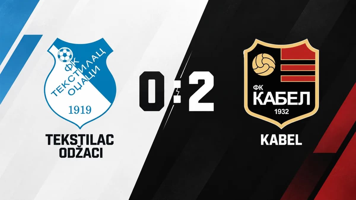 Tekstilac poražen od Kabela u devetom kolu Srpske lige Vojvodina