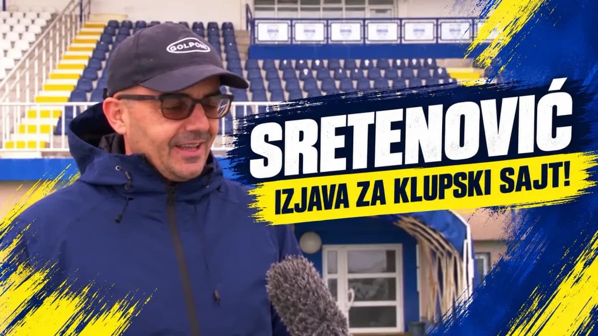 Sretenović pred derbi sa Slobodom: „Želimo pobedu i učvršćivanje na prvom mestu“