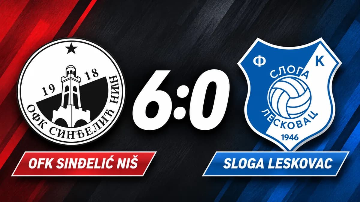 Rapsodija: Sinđelić demolirao Slogu sa 6:0!